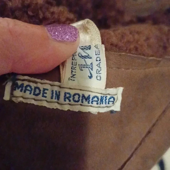 🌹Mens Suede Leather Coat Medium - Picture 12 of 14